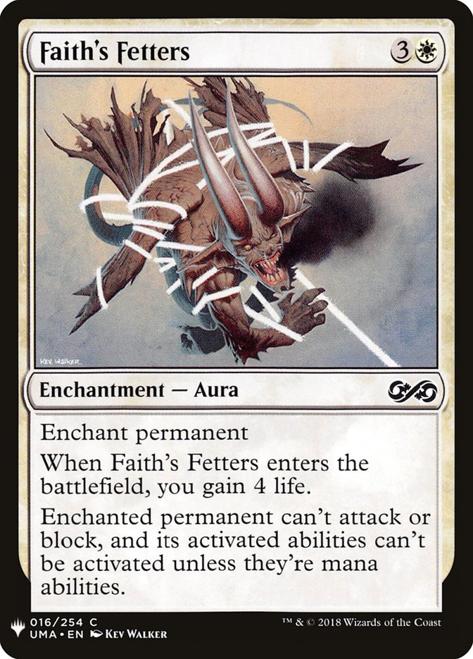 Faith's Fetters [Mystery Booster] | Good Games Adelaide SA