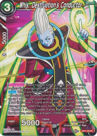 Whis, Destruction's Conductor [EX11-03] | Good Games Adelaide SA