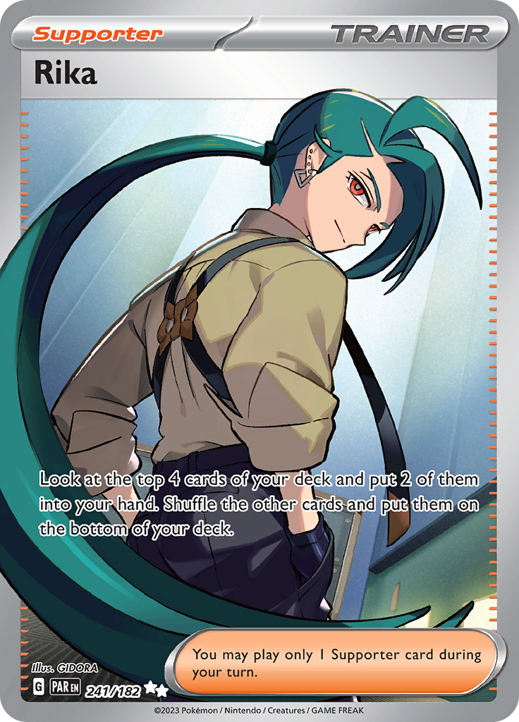 Rika (241/182) [Scarlet & Violet: Paradox Rift] | Good Games Adelaide SA