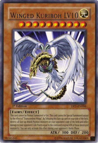 Winged Kuriboh LV10 [DP1-EN006] Rare | Good Games Adelaide SA