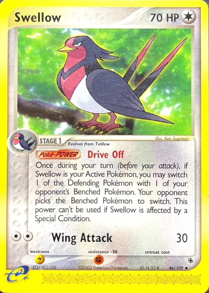 Swellow 46/109 (Ruby and Sapphire)  | Good Games Adelaide SA