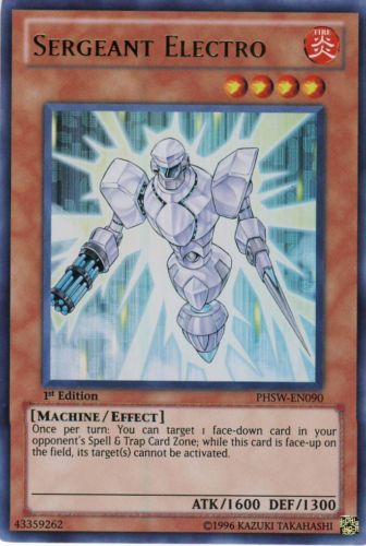 Sergeant Electro [PHSW-EN090] Ultra Rare | Good Games Adelaide SA