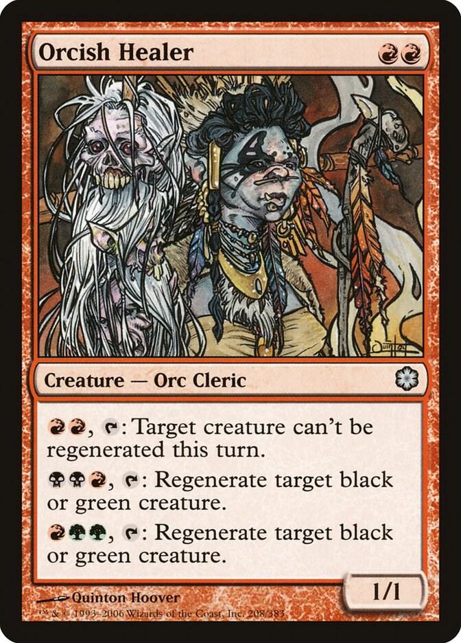 Orcish Healer 208 (Coldsnap Theme Deck Reprints)  | Good Games Adelaide SA
