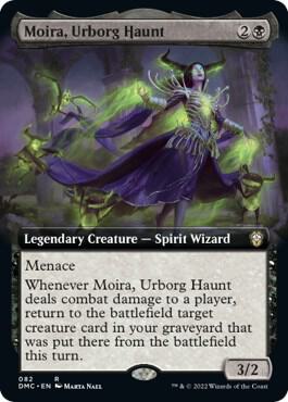 Moira Urborg Haunt Extended Art 82 (Commander: Dominaria United)  | Good Games Adelaide SA