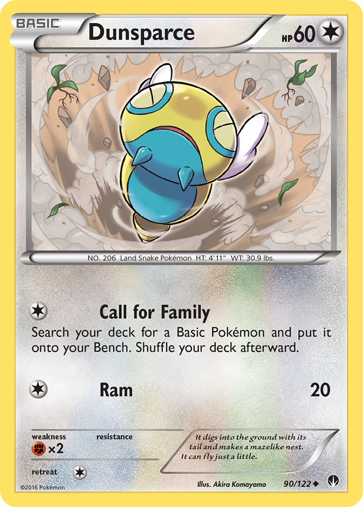 Dunsparce (90/122) [XY: BREAKpoint] | Good Games Adelaide SA