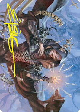 Valentin, Dean of the Vein Art Card (Gold-Stamped Signature) [Strixhaven: School of Mages Art Series] | Good Games Adelaide SA