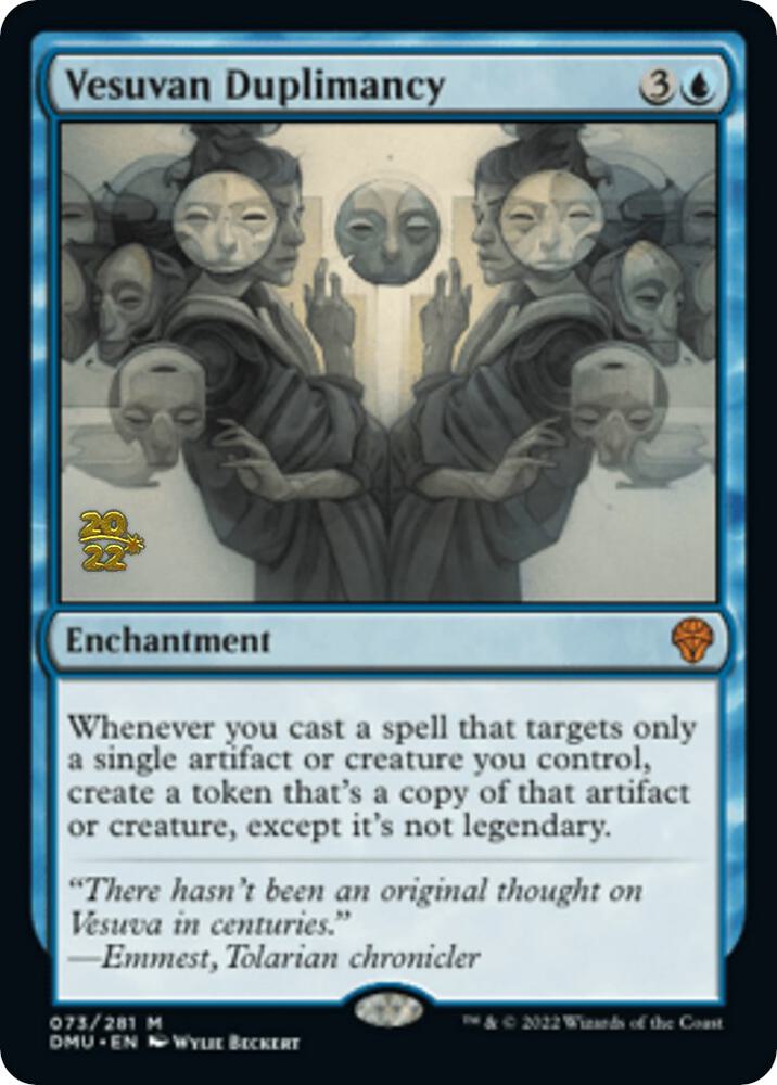 Vesuvan Duplimancy 73 (Prerelease Cards)  - Foil | Good Games Adelaide SA