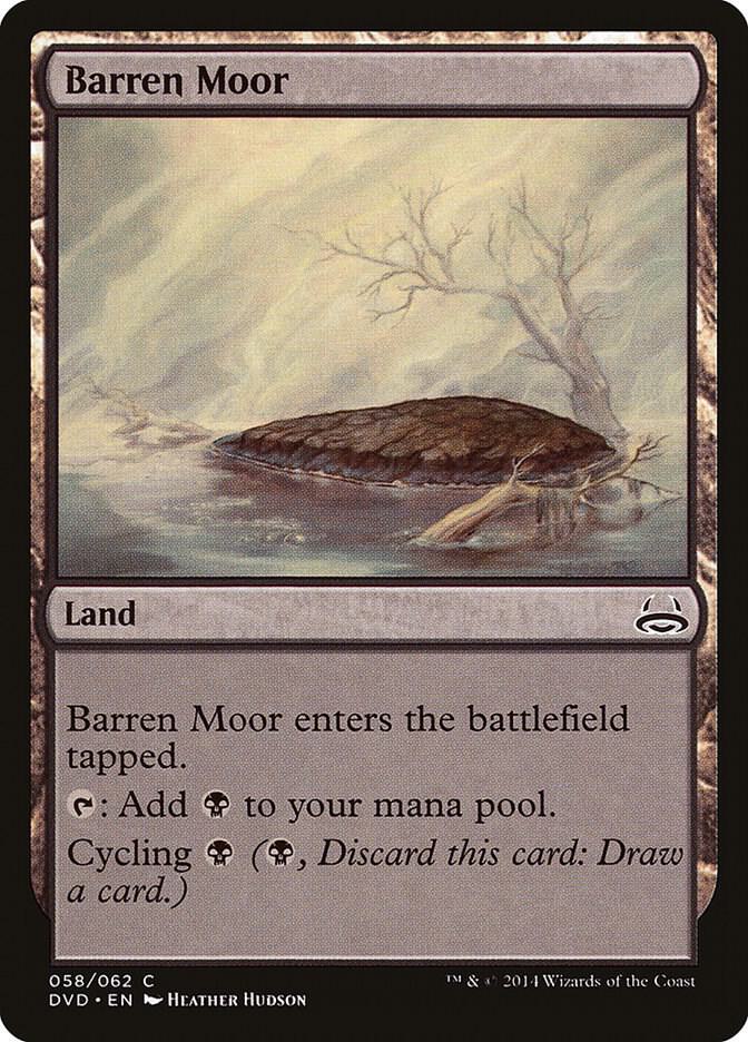 Barren Moor 58 (Duel Decks: Anthology)  | Good Games Adelaide SA