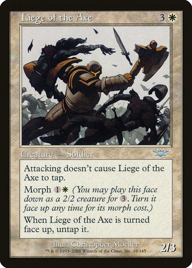 Liege of the Axe 16 (Legions)  - Foil | Good Games Adelaide SA