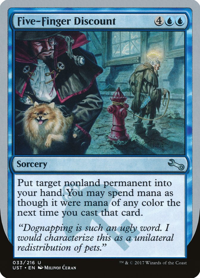 Five-Finger Discount 33 (Unstable)  - Foil | Good Games Adelaide SA