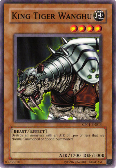 King Tiger Wanghu [CP01-EN014] Common | Good Games Adelaide SA