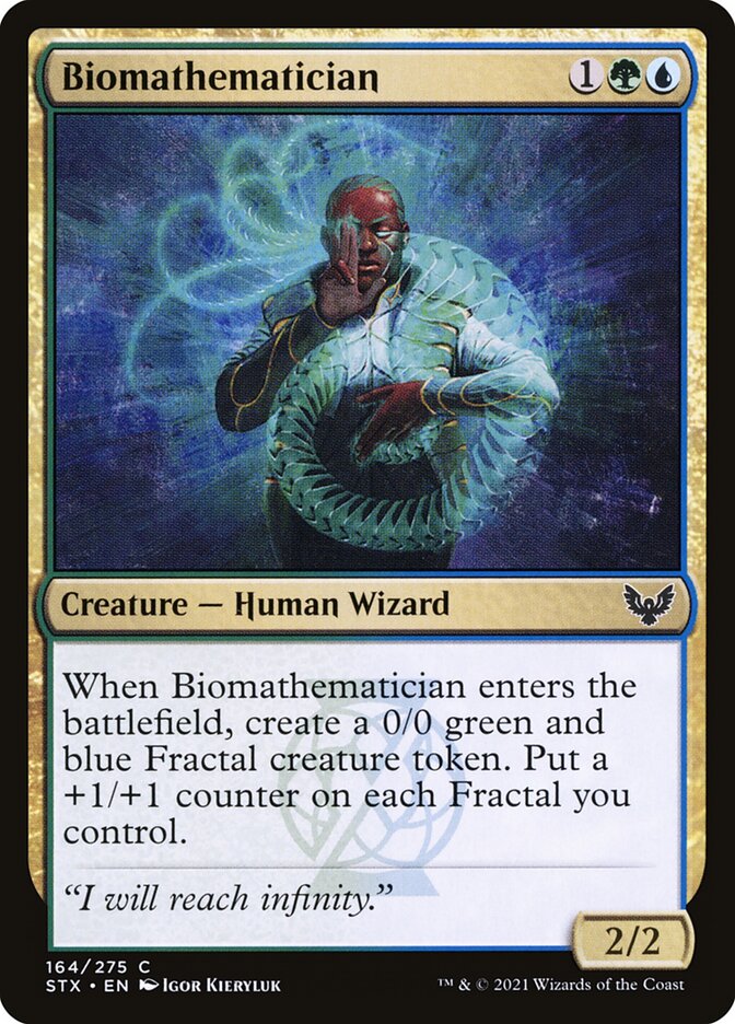 Biomathematician 164 (Strixhaven: School of Mages)  - Foil | Good Games Adelaide SA