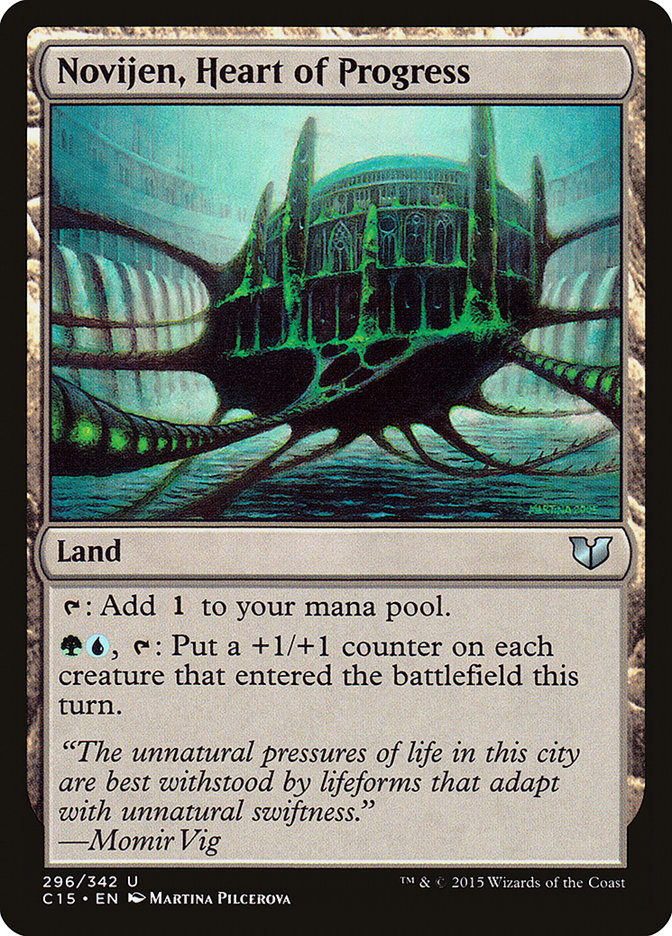 Novijen, Heart of Progress [Commander 2015] | Good Games Adelaide SA