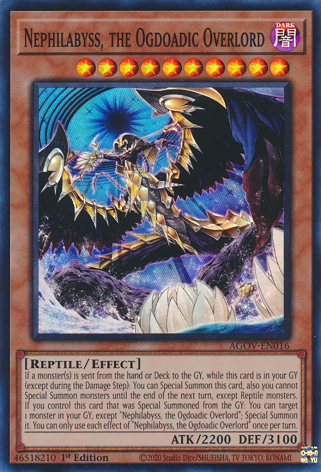 Nephilabyss, the Ogdoadic Overlord [AGOV-EN016] Super Rare | Good Games Adelaide SA