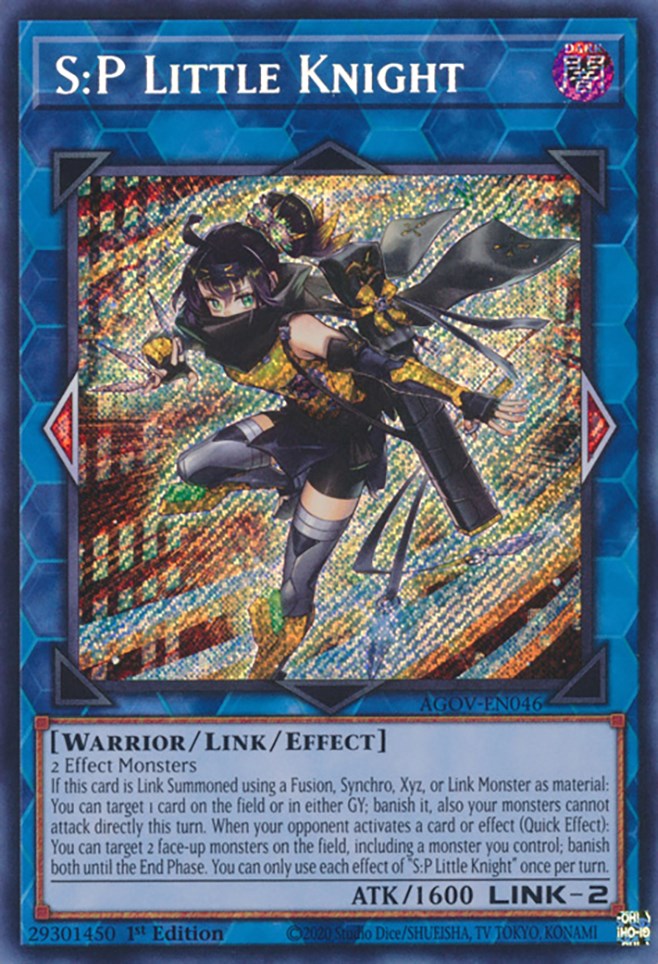 S:P Little Knight [AGOV-EN046] Secret Rare | Good Games Adelaide SA