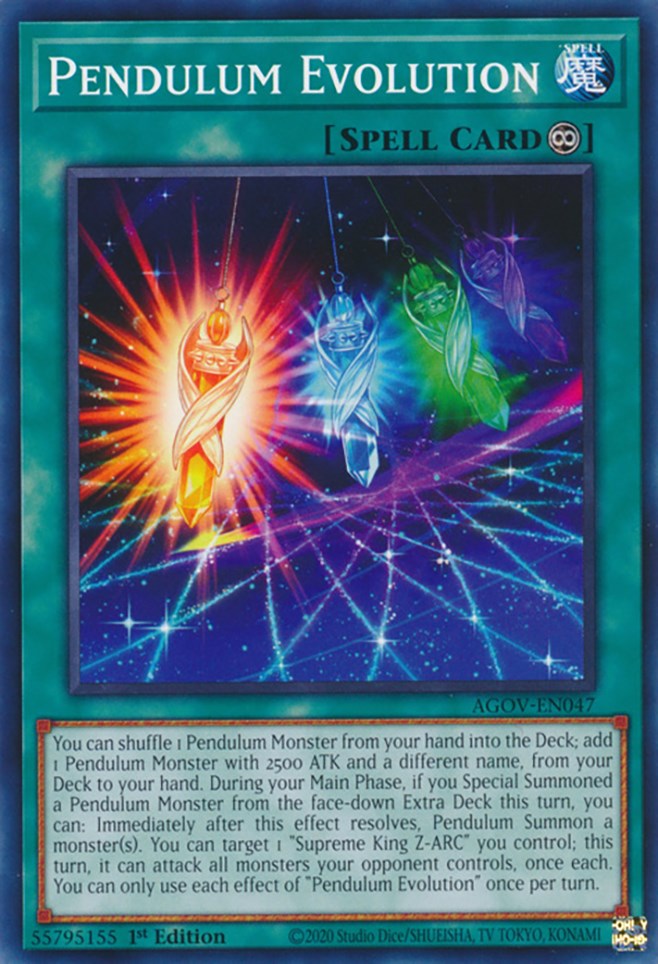 Pendulum Evolution [AGOV-EN047] Common | Good Games Adelaide SA