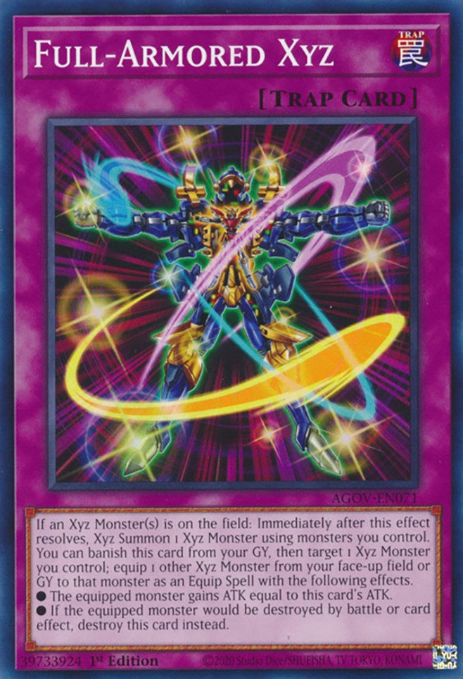 Full-Armored Xyz [AGOV-EN071] Common | Good Games Adelaide SA