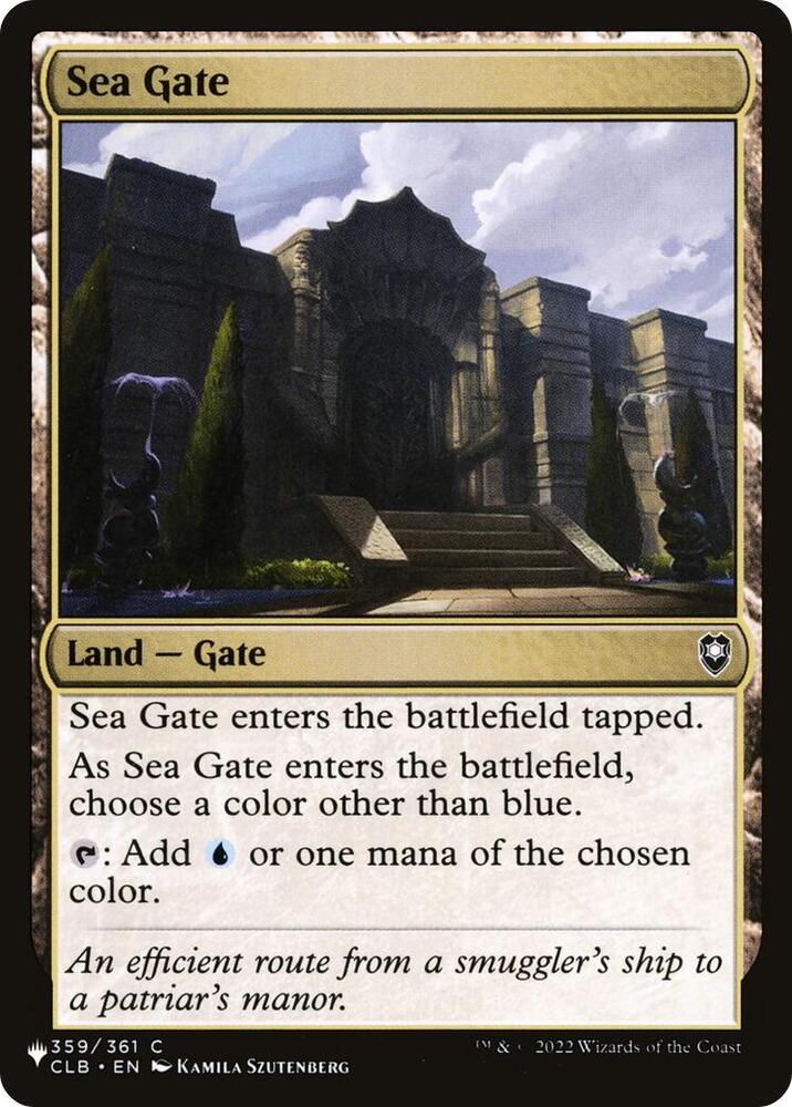 Sea Gate 359/361 (The List Reprints)  | Good Games Adelaide SA