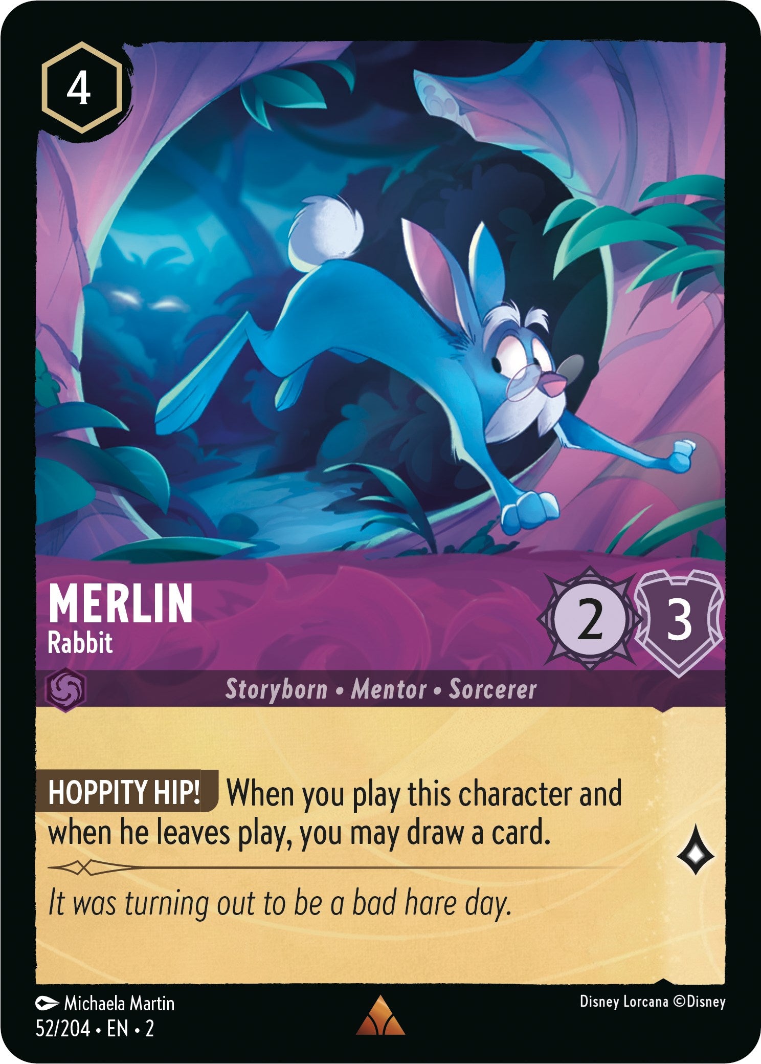 Merlin - Rabbit (52/204) [Rise of the Floodborn] | Good Games Adelaide SA