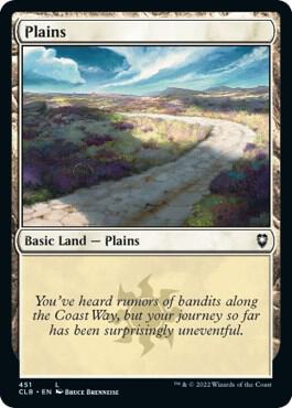 Plains 451 451 (Commander Legends: Battle for Baldur's Gate)  - Foil | Good Games Adelaide SA