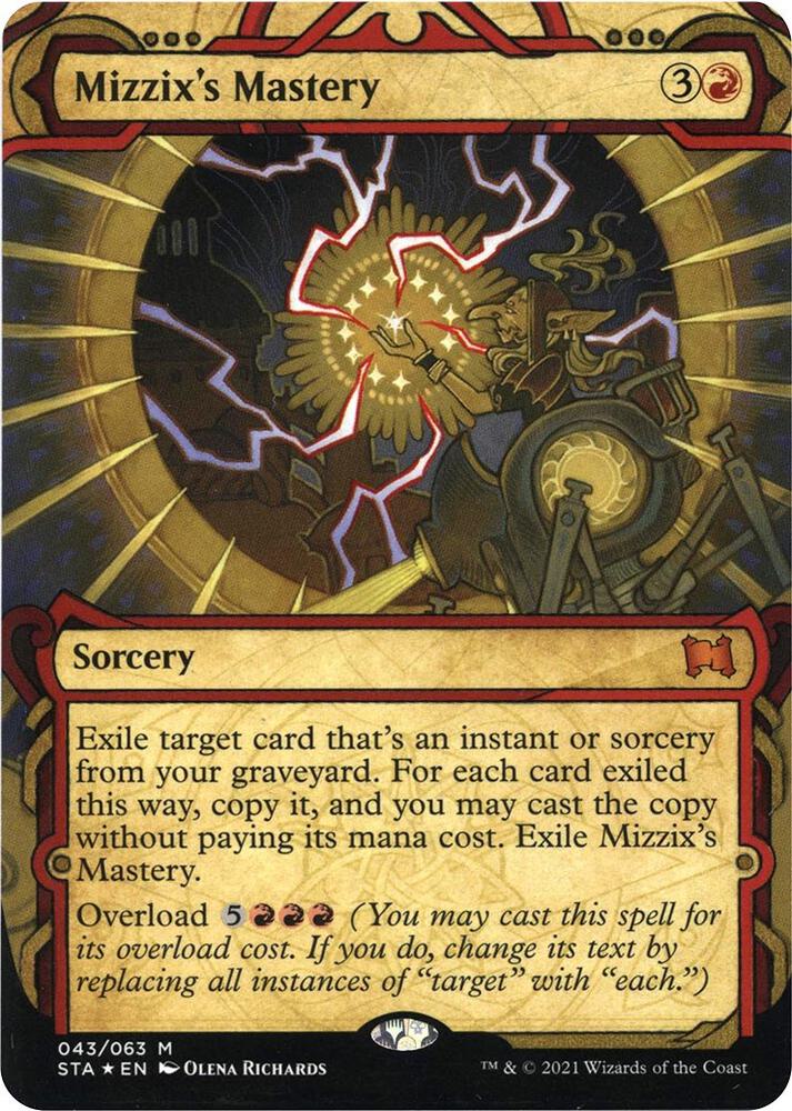 Mizzixs Mastery Foil Etched 43 (Strixhaven: Mystical Archives)  - Foil | Good Games Adelaide SA
