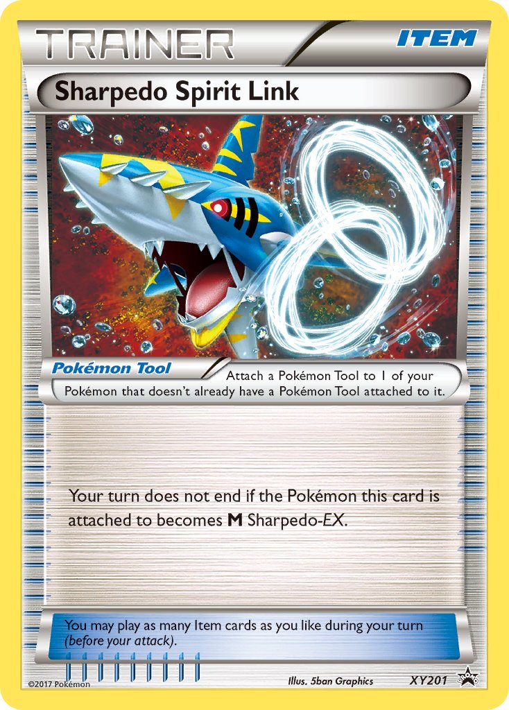 Sharpedo Spirit Link (XY201) [XY: Black Star Promos] | Good Games Adelaide SA