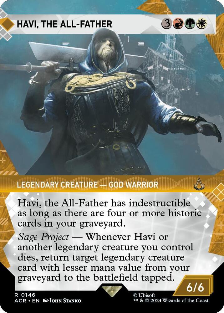 Havi, the All-Father 146 (Universes Beyond: Assassin's Creed)  - Foil | Good Games Adelaide SA