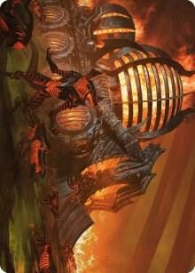 Urabrasks Forge Art Card 37 (Art Series: Phyrexia: All Will Be One)  | Good Games Adelaide SA
