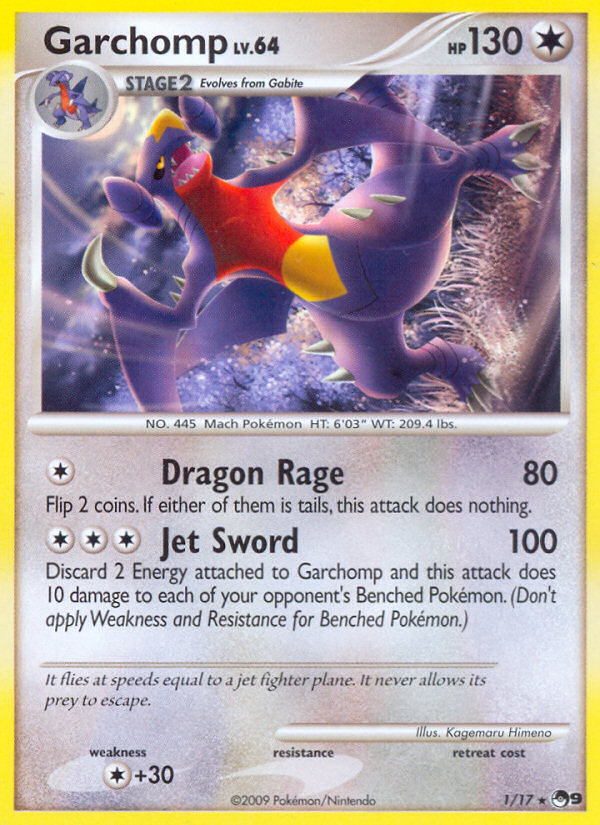 Garchomp (1/17) [POP Series 9] | Good Games Adelaide SA