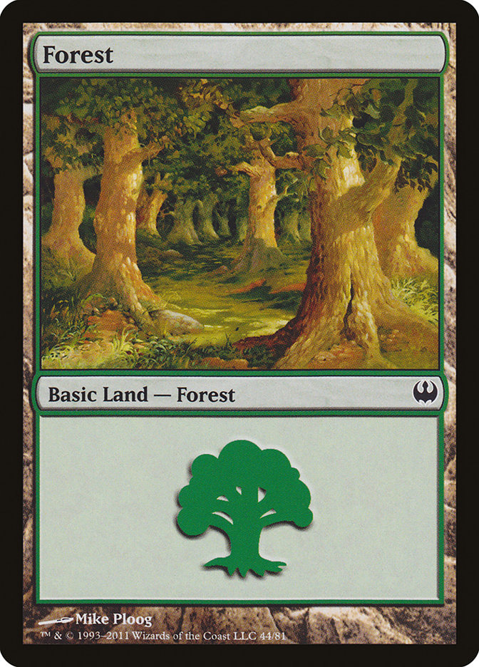 Forest (44) [Duel Decks: Knights vs. Dragons] | Good Games Adelaide SA