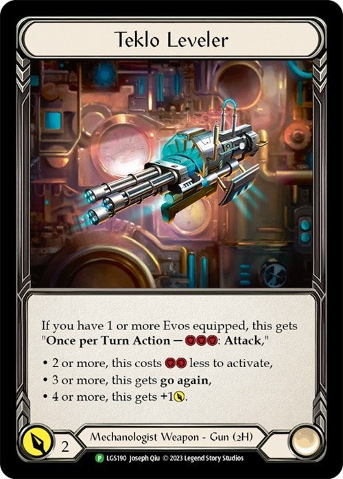 Teklo Leveler [LGS190] (Promo)  Cold Foil | Good Games Adelaide SA