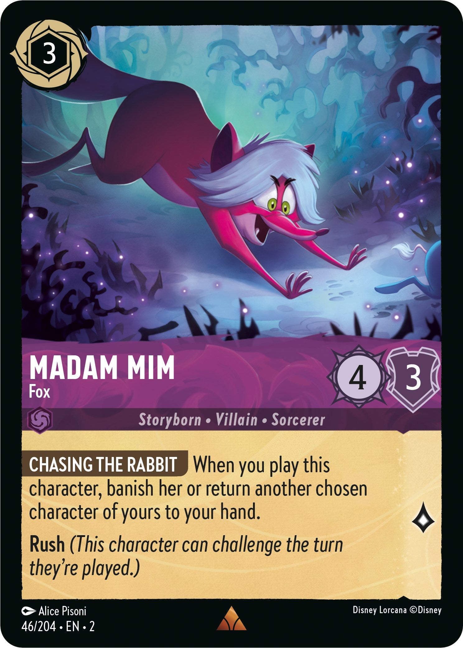 Madam Mim - Fox (46/204) [Rise of the Floodborn] | Good Games Adelaide SA