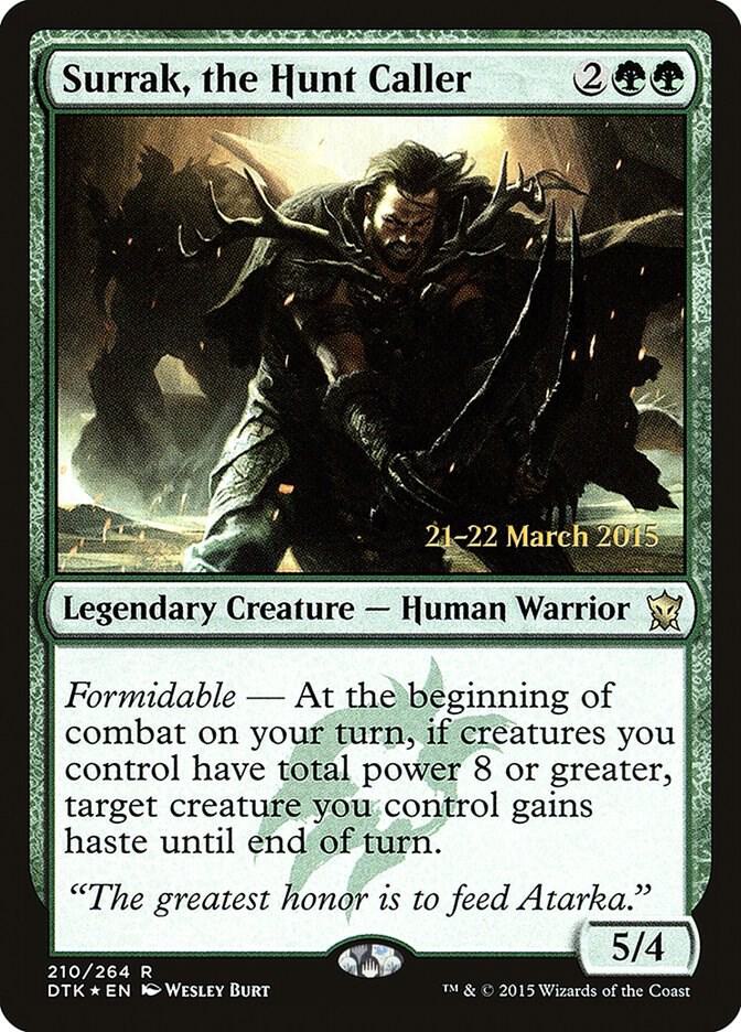 Surrak the Hunt Caller 210 (Prerelease Cards)  - Foil | Good Games Adelaide SA