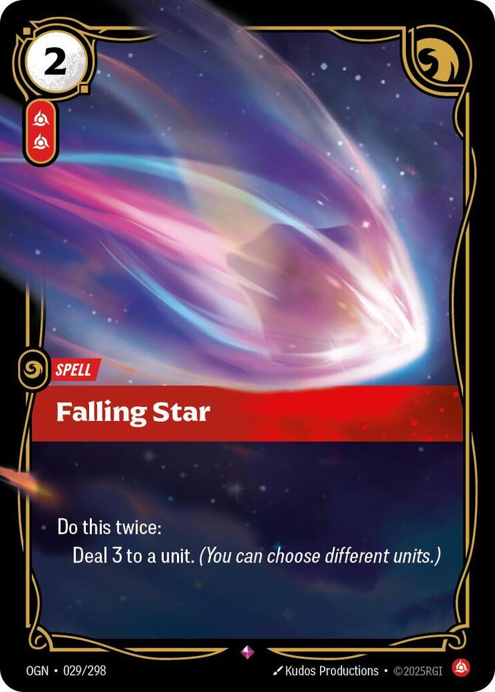Falling Star 029/298 (Origins)  - Foil | Good Games Adelaide SA