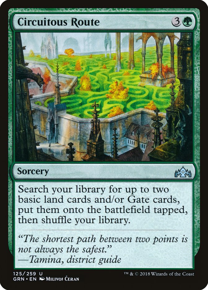 Circuitous Route [Guilds of Ravnica] | Good Games Adelaide SA