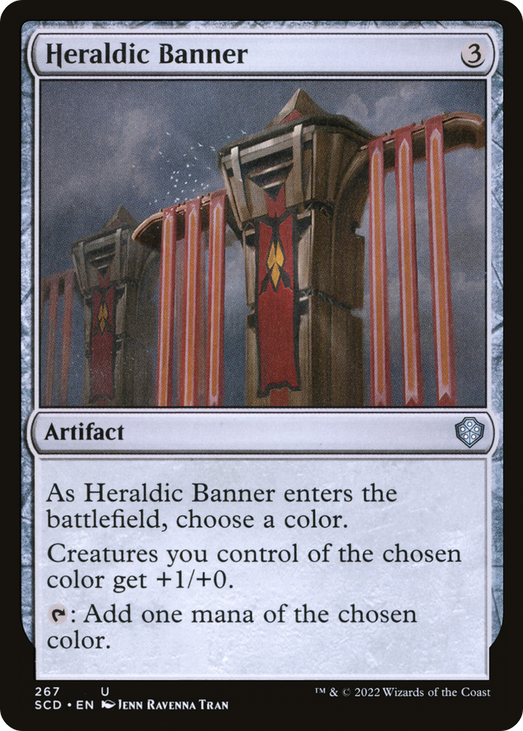 Heraldic Banner [Starter Commander Decks] | Good Games Adelaide SA