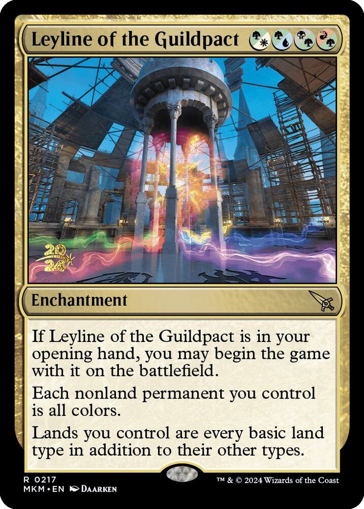 Leyline of the Guildpact 217 (Prerelease Cards)  - Foil | Good Games Adelaide SA