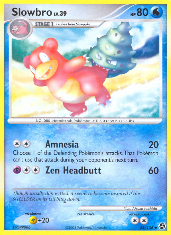Slowbro (54/106) [Diamond & Pearl: Great Encounters] | Good Games Adelaide SA