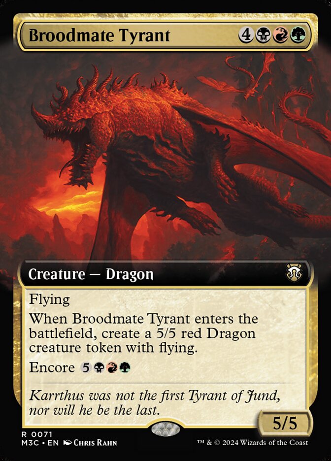 Broodmate Tyrant 71 (Commander: Modern Horizons 3)  | Good Games Adelaide SA
