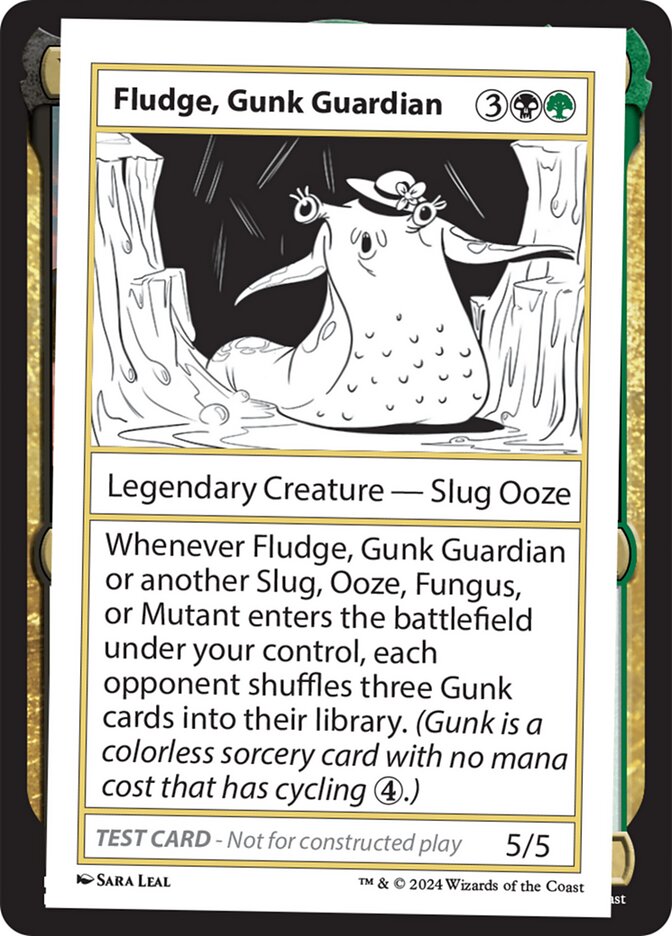 Fludge, Gunk Guardian  (Mystery Booster 2 Playtest Cards)  | Good Games Adelaide SA