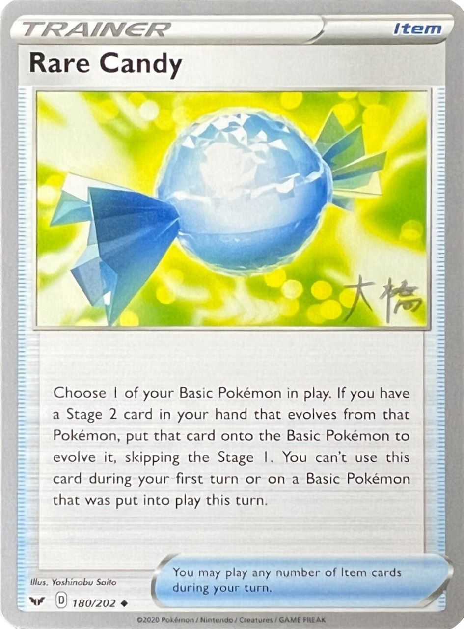 Rare Candy (180/202) (Ice Rider Palkia - Rikuto Ohashi) [World Championships 2022] | Good Games Adelaide SA