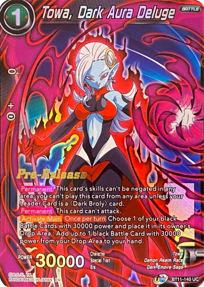 Towa, Dark Aura Deluge (Vermilion Bloodline) [BT11-140] | Good Games Adelaide SA