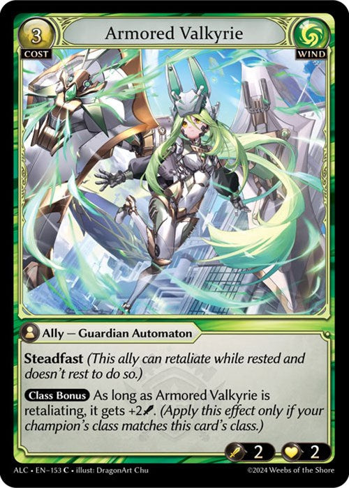 Armored Valkyrie (153) [Alchemical Revolution] | Good Games Adelaide SA