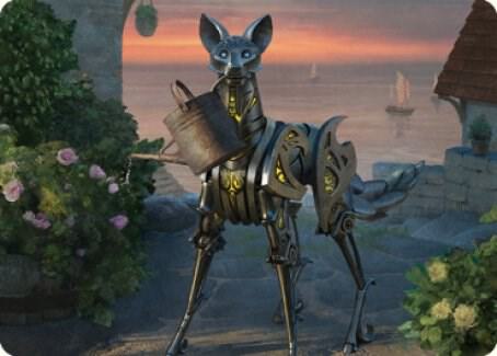 Clockwork Fox Art Card 43 (Art Series: Commander Legends: Battle for Baldur's Gate)  | Good Games Adelaide SA