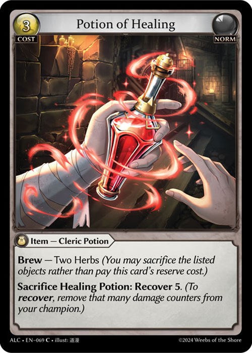 Potion of Healing (069) [Alchemical Revolution] | Good Games Adelaide SA