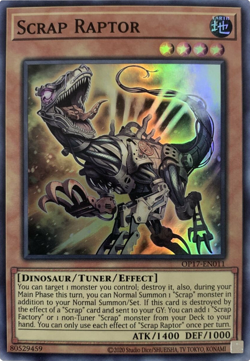 Scrap Raptor [OP17-EN011] Super Rare | Good Games Adelaide SA