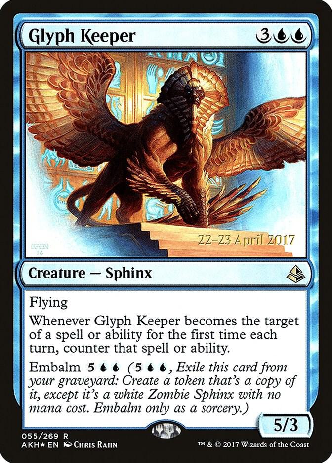 Glyph Keeper 55 (Prerelease Cards)  - Foil | Good Games Adelaide SA