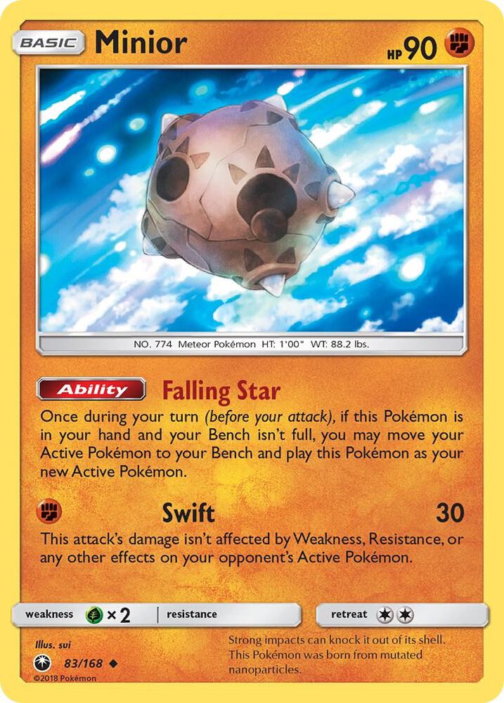 Minior 83/168 (SM - Celestial Storm)  | Good Games Adelaide SA