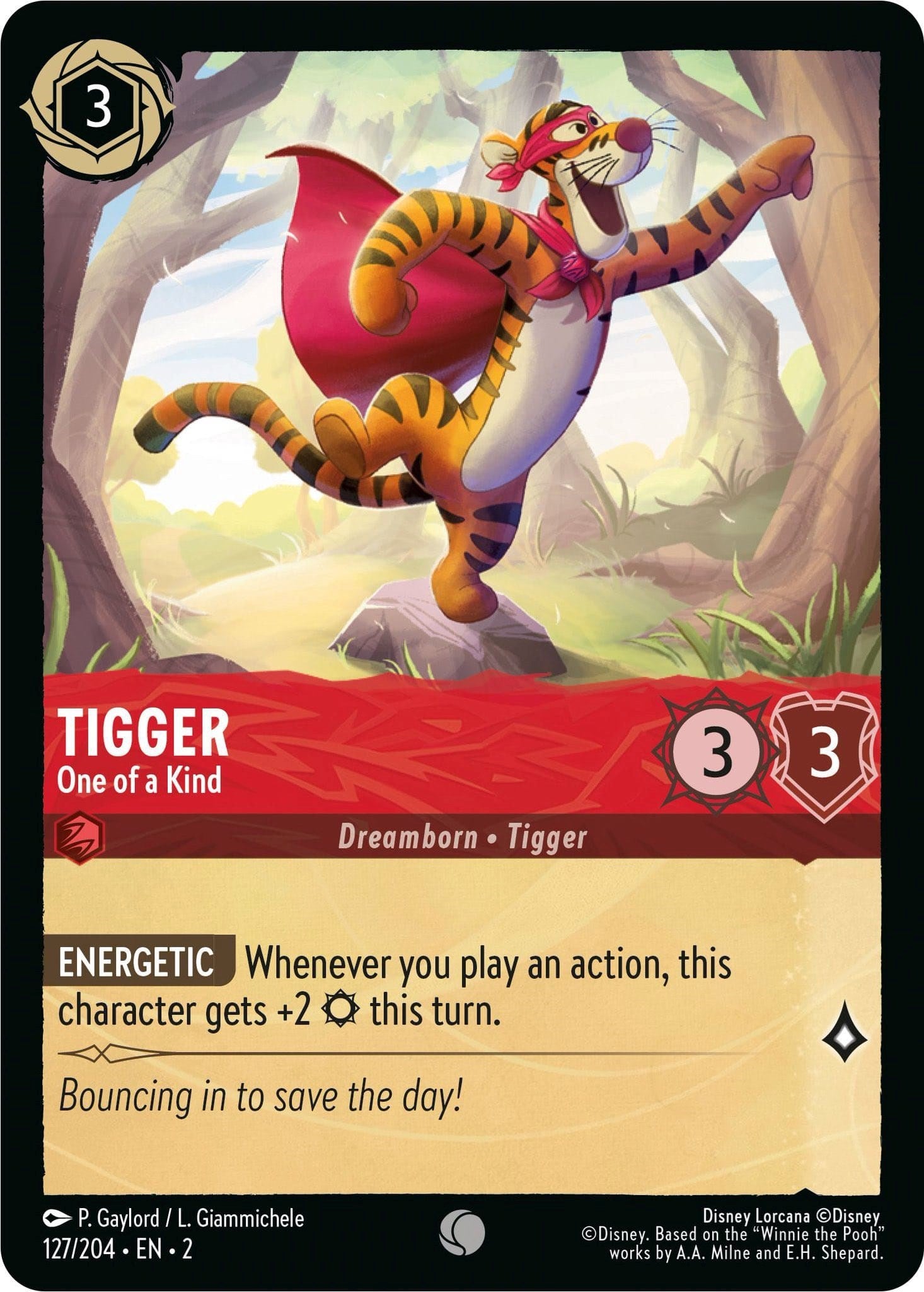 Tigger - One of a Kind (127/204) [Rise of the Floodborn] | Good Games Adelaide SA