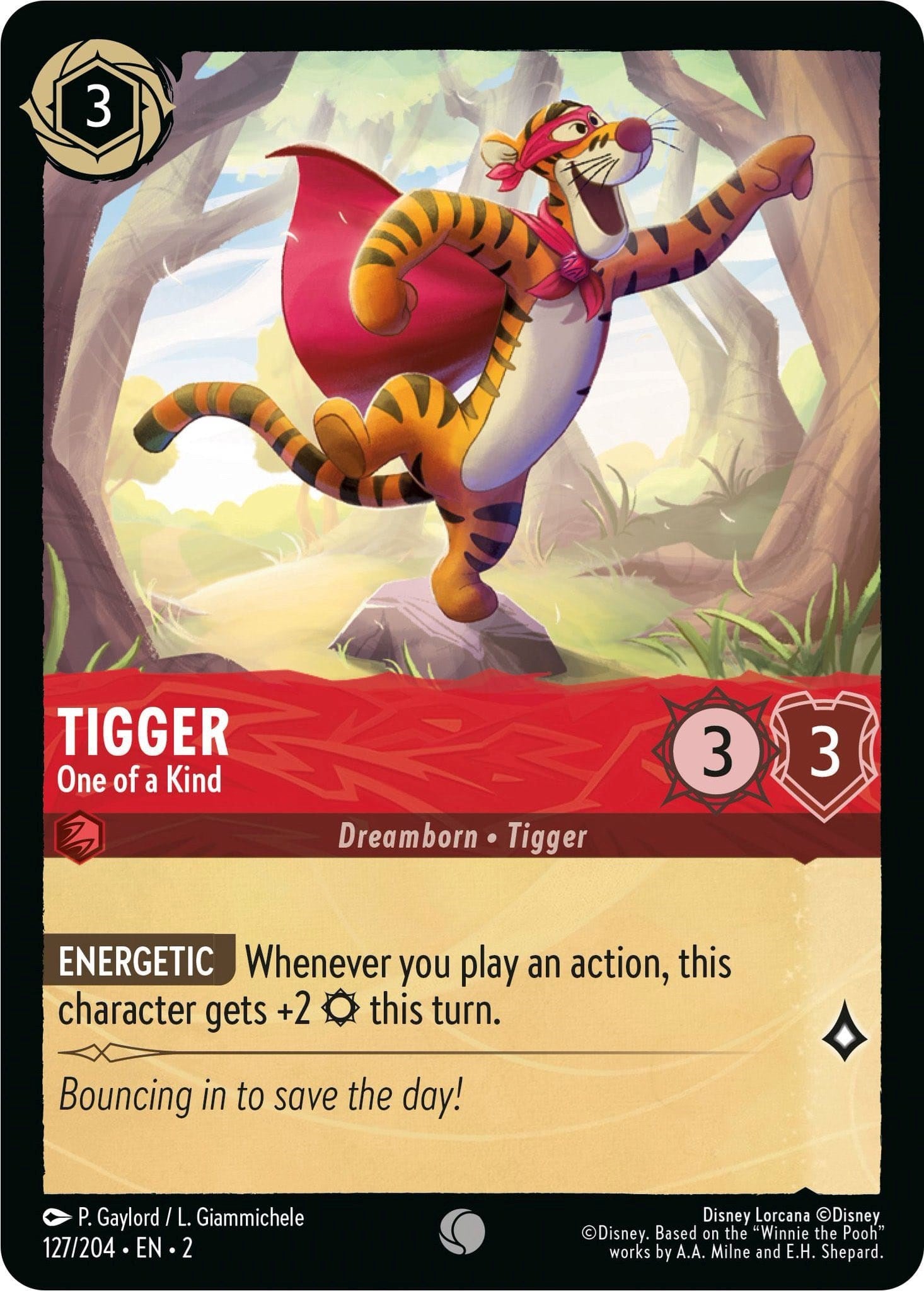Tigger - One of a Kind (127/204) [Rise of the Floodborn] | Good Games Adelaide SA